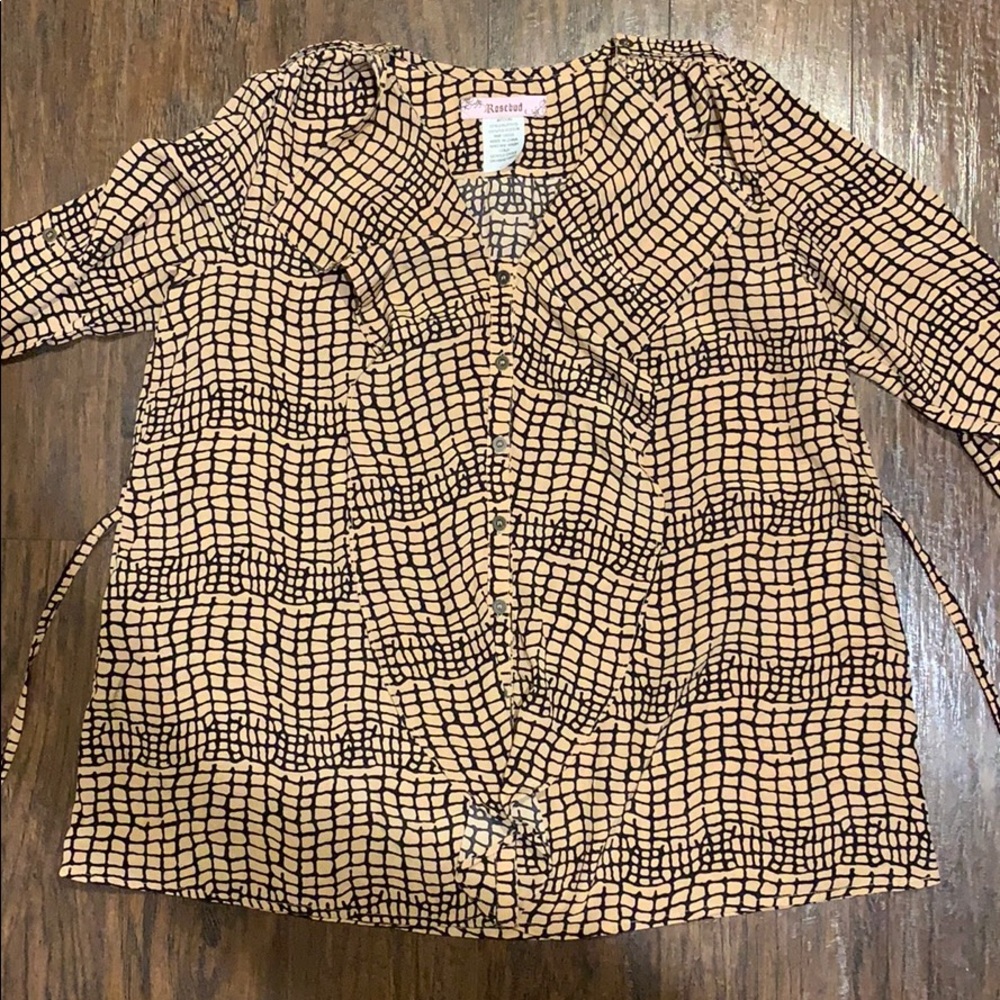 Rosebud blouse